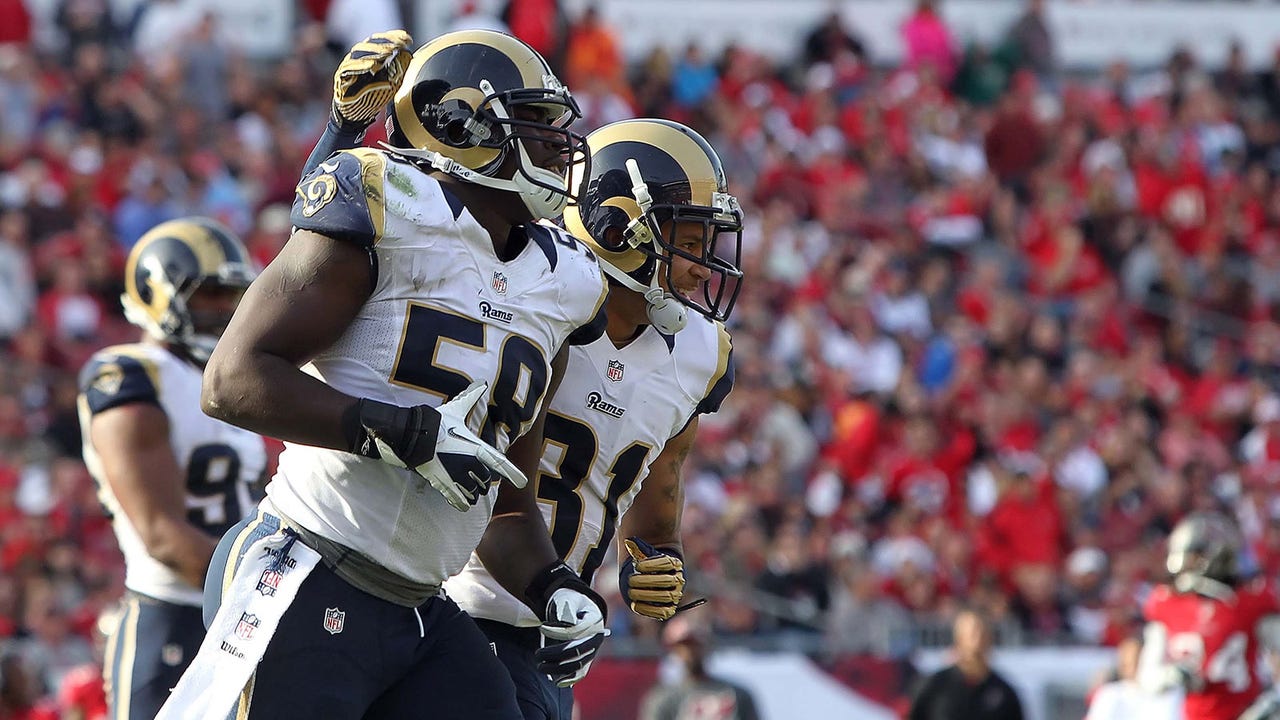 Rams' Dunbar gets first crack at former team